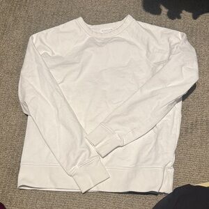 Everlane Ivory Crewneck Pullover